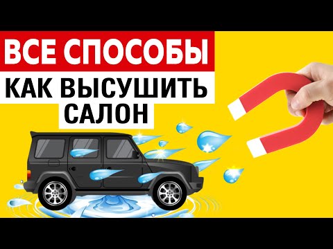 Видео: Как НАВСЕГДА убрать влагу и сырость в автомобиле. Все способы Как высушить салон! часть 2