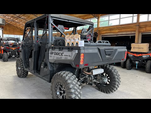 Видео: Замена масла CFMOTO UFORCE 1000 и 1000 XL (Crew Cab)