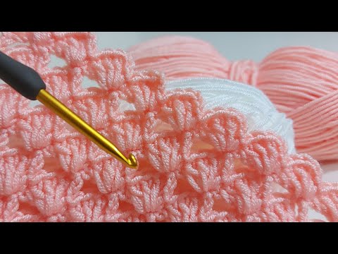 Видео: Детское одеяло Easy Crochet, схемы прямоугольных платков для начинающих / схемы вязания