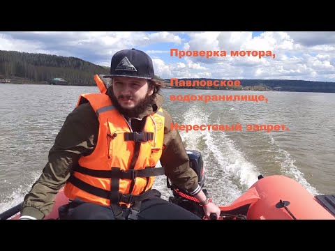 Видео: Проверка Hidea 9,9 Pro после зимы. Павловка, нерестовый запрет.