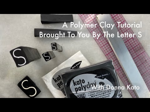 Видео: Урок по лепке из полимерной глины от Буквы «S»