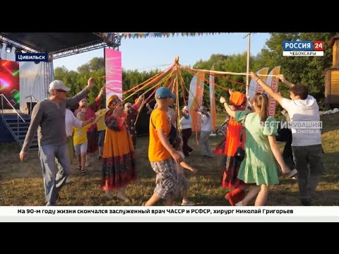 Видео: Марафон культурных событий Тихвинской ярмарки в Цивильске продолжится и в выходные