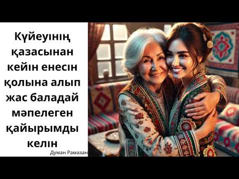 Видео: Енесін разы еткен келін - Күйеуінің қазасынан кейін енесін баладай мәпелеген кайырымды келін