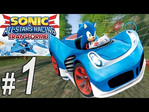 Видео: Sonic & All-Stars Racing Transformed, Прохождение игры, Часть 1