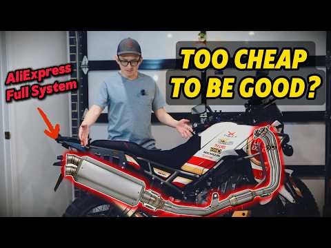 Видео: Установка ДЕШЕВОЙ полной выхлопной системы для CFMOTO 450MT | Сравнение звука и полный обзор