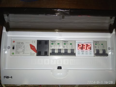 Видео: Щит с АВР для ИБП с гибридным инвертором