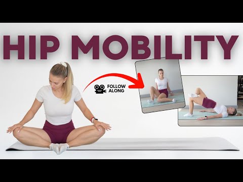 Видео: 8-минутная программа упражнений на подвижность тазобедренных суставов, которая действительно рабо...