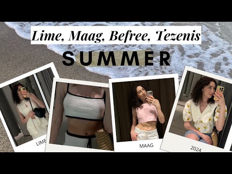 Видео: LIME, MAAG, Befree, Tezenis: готовимся к отпуску и выбираем одежду для жаркого лета| ШОПИНГ ВЛОГ ☀️