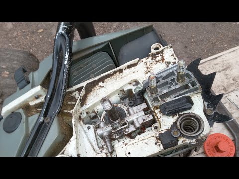 Видео: ПРИЧИНА!!! Течет масло с китайской бензопилы