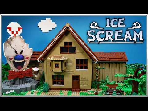 Видео: LEGO Самоделка - Дом Мороженщика Рода - Horror Game Ice Scream