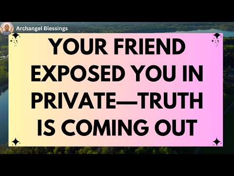 Видео: Ваш «друг» разоблачил вас наедине — правда выходит наружу