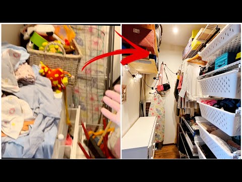 Видео: 🔥 Разбираю ЖУТКИЙ БАРДАК в гардеробной 🧹 Выкинула 5 мешков 🙌 Мотивация на РАСХЛАМЛЕНИЕ 🎉