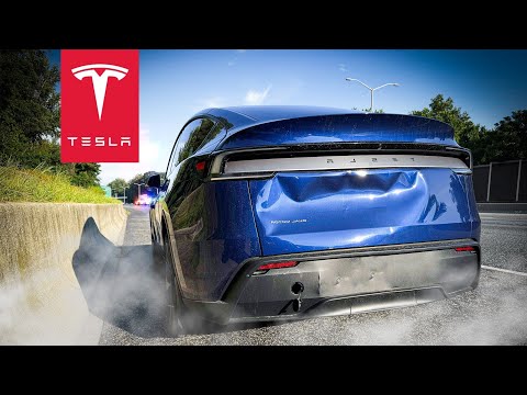 Видео: АГЕНТ ФБР ВРЕЗАЛСЯ В TESLA