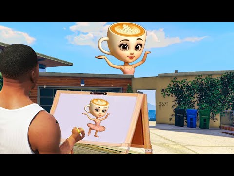 Видео: ФРАНКЛИН СУРЕТ САЛЫП БАЛЕРИНА КАПУЧИНА ШАҚЫРДЫ (GTA V)