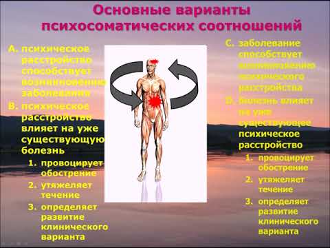 Видео: Соматоформные расстройства  Лекция 1