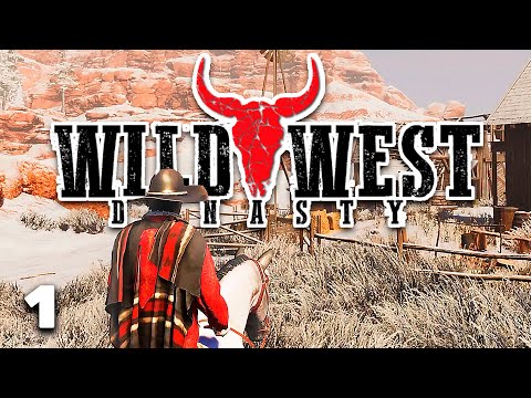 Видео: НАЧИНАЕМ ВЫЖИВАТЬ НА ДИКОМ ЗАПАДЕ #1 - Wild West Dynasty