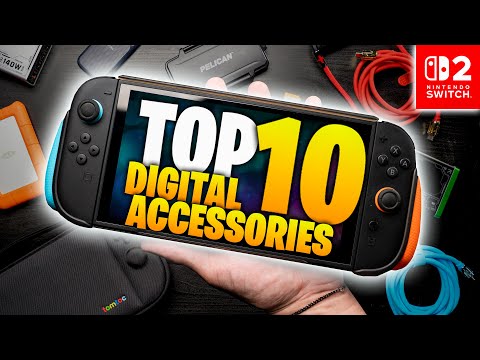 Видео: 10 аксессуаров для Nintendo Switch 2, которые вам НУЖНЫ, если вы переходите на цифровую версию