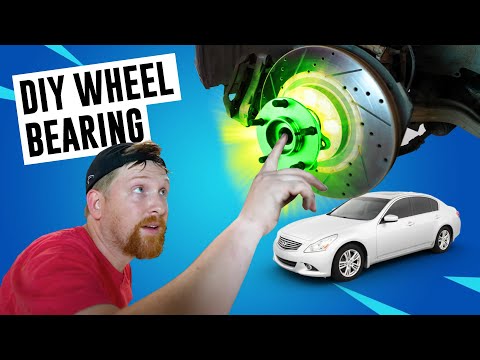 Видео: Как установить подшипник ступицы колеса седана G37