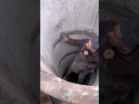 Видео: Чистка  колодцев Могилевская обл Бобруйский р/н ст Колос 10 колец,Гомельская обл д Зябровка 7 колец.