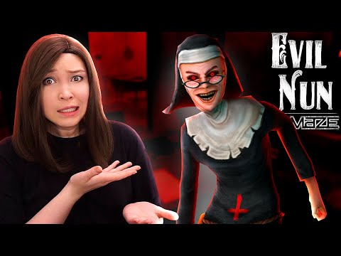 Видео: СКОРОСТНАЯ МОНАШКА! [Прохождение Evil Nun Maze: Бесконечный побег] №3