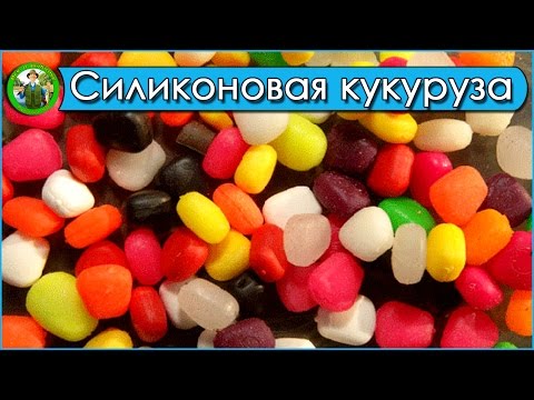 Видео: Силиконовая кукуруза для карпа. Как насадить кукурузу