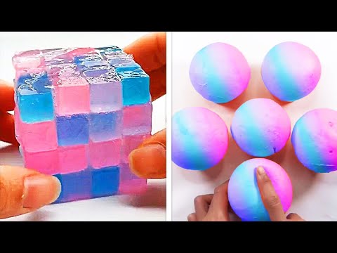 Видео: 1 час необычно удовлетворительной слизи ASMR без музыкальных клипов - Relaxing Slime 2022