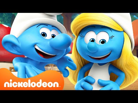 Видео: Смурфики | Экскурсия по деревне Смурфиков! 🔵 | Nickelodeon Cyrillic