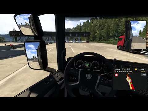 Видео: Макс на грузовике :Прохождение Euro truck Simulator 2 официальная версия дневной drive 6 колёс #2