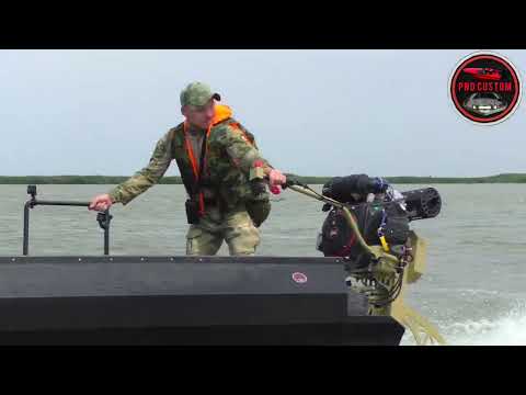 Видео: 🔴ЛОДКА БОЛОТОХОД 4.7 ХИЩНИК. БОЛЬШОЙ ЛЕМАН 🔴