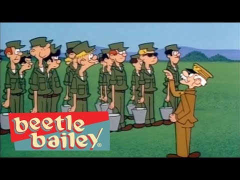 Видео: Битл Бейли — Побудитель мужества и многое другое — Эпизод № 8