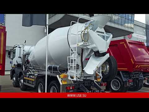 Видео: Mercedes 4142 миксер