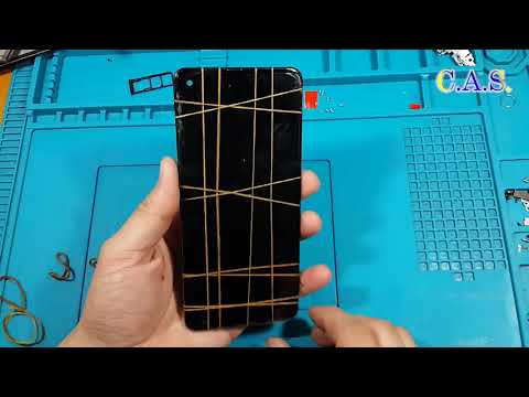 Видео: Samsung A21s A217 - замена экрана, телефон упал, полосы на экране, треснул экран, не работает сенсор