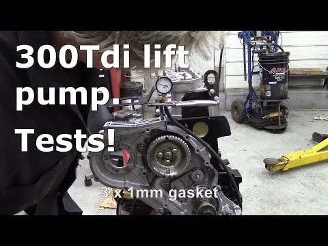 Видео: Подкачивающий насос 300Tdi. Поиск оптимальной проставки для предотвращения повреждений. Часть 2. ...