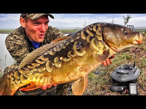 Видео: КАРПЫ ЛОМАЮТ КАТУШКИ и УТАСКИВАЮТ УДОЧКИ! Рыбалка с ночёвкой с прикормочным корабликом