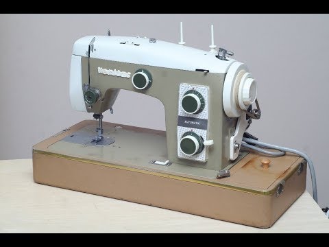 Видео: Veritas 8014/33 Nähmaschine Sewing machine Швейная машина test