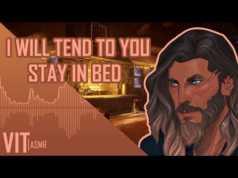 Видео: ASMR RP || «Спасённые от метели» [m4a] [Утешение] [Суровый голос] [Камин]