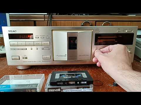 Видео: Teac V-7010 проверка после ремонта и регулировки.