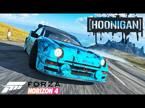 Видео: Hoonigan Ford RS200 в X классе. БИТВА ТЮНИНГА -  • FORZA HORIZON 4