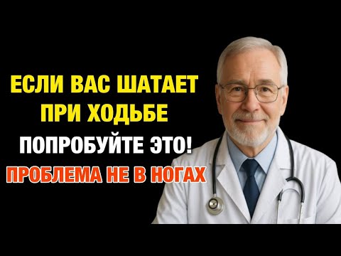 Видео: Вас шатает при ходьбе? Врач раскрывает 3 причины и что делать