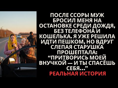 Видео: Муж бросил меня на остановке… но то, что сказала слепая старушка, изменило всё!