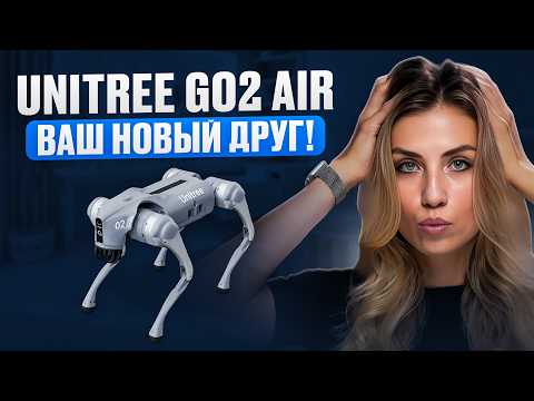 Видео: ОБЗОР РОБОТА Unitree go2 air | Собака за 400.000?!