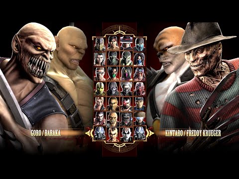 Видео: Игра за Goro & Baraka в Mortal Kombat Komplete Edition на PC в 2K