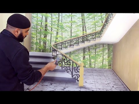 Видео: 3D рисунок прямо на стене | Полное объяснение | Простые шаги