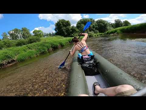 Видео: Сплав по Истре от водохранилища