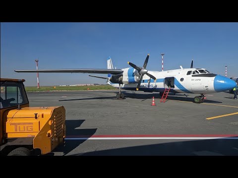 Видео: АН-24 внутри и снаружи. Перелет Красноярск-Омск. Серия 2/4
