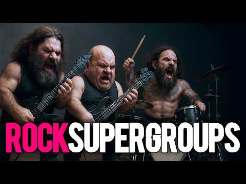 Видео: 10 рок-СУПЕРГРУПП, которые вы никогда не забудете 🤯 - ЧАСТЬ 2 | #rockbands #supergroups