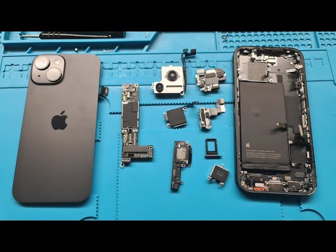 Видео: iPhone 15 разглобяване на части Disassembly in parts