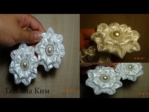 Видео: Резиночки Канзаши/Kanzachi rubber bands