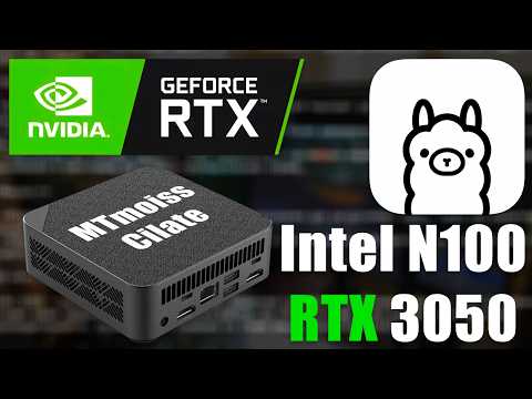 Видео: Внешняя Видеокарта с Intel n100 сделает ваш мини ПК Супермощным