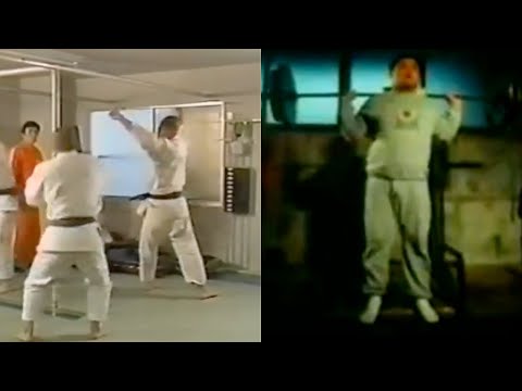 Видео: Упражнения в спортзале дзюдо 1970-х годов